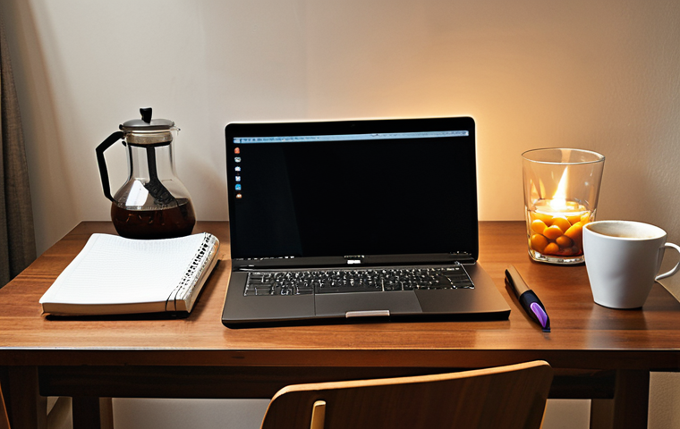 ** A cozy, well-organized study space. Desk with a laptop, notebook, pen, a glass of water, and some healthy snacks. Soft lighting, a calm atmosphere. The scene should inspire productivity and focus. Consider a Turkish-style coffee instead of water to resonate better with the local audience.
**